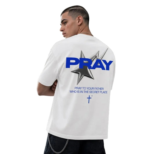 „PRAY“ Oversized T-Shirt MarketPrint