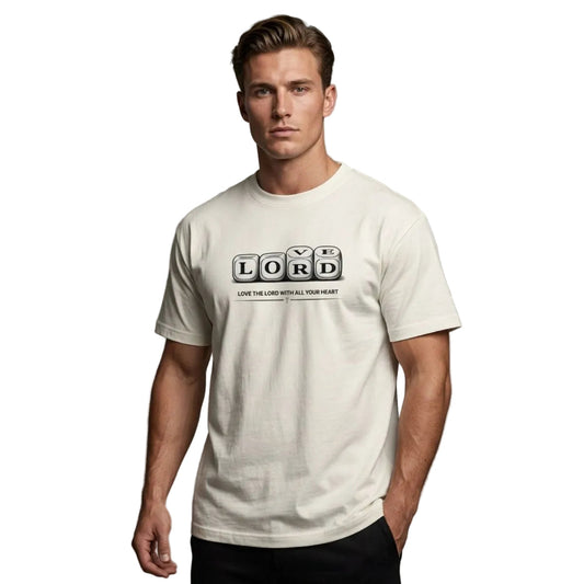 „LOVE THE LORD“ Oversized T-Shirt MarketPrint