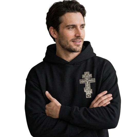 „ORTH KREUZ“ Oversized Hoodie MarketPrint