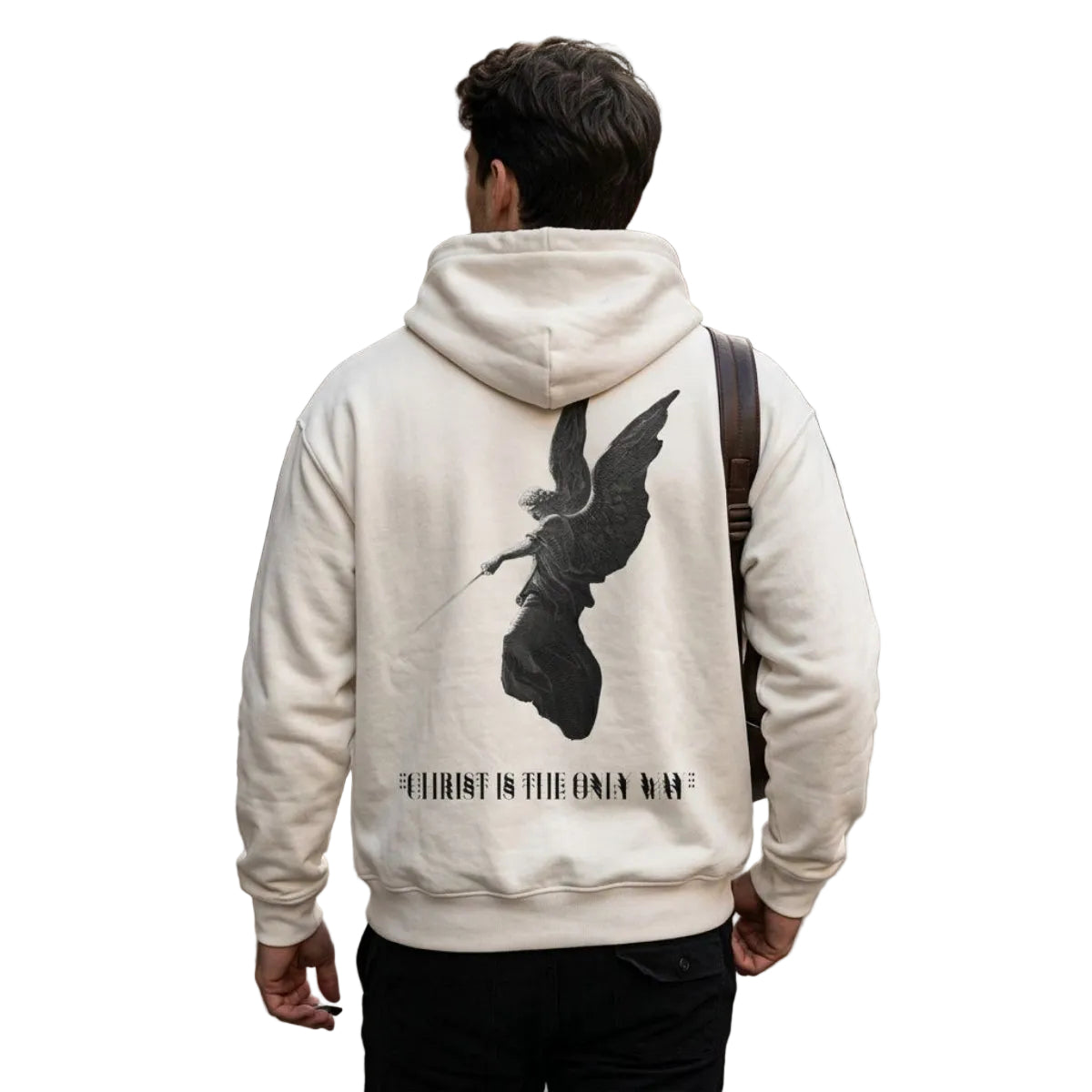„CHRIST IS THE ONLY WAY“ Oversized Hoodie MarketPrint