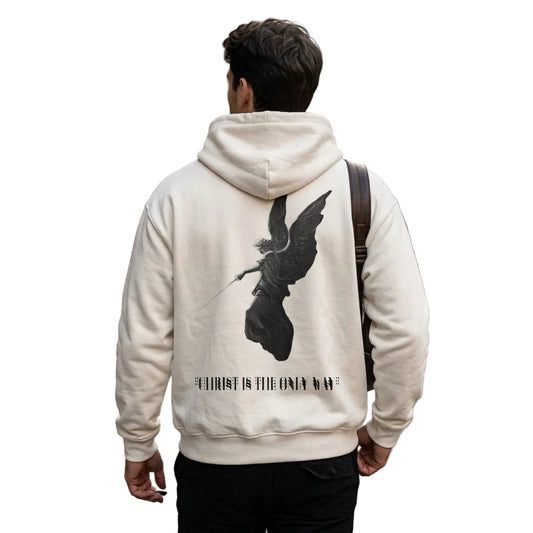 „CHRIST IS THE ONLY WAY“ Oversized Hoodie MarketPrint