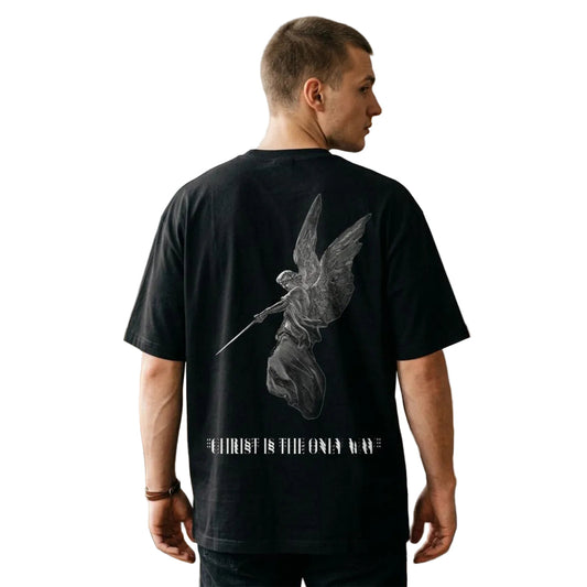 „CHRIST IS THE ONLY WAY“ Oversized T-Shirt MarketPrint