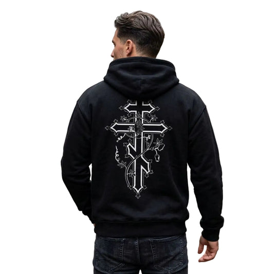 „ORTH KREUZ“ Oversized Hoodie MarketPrint