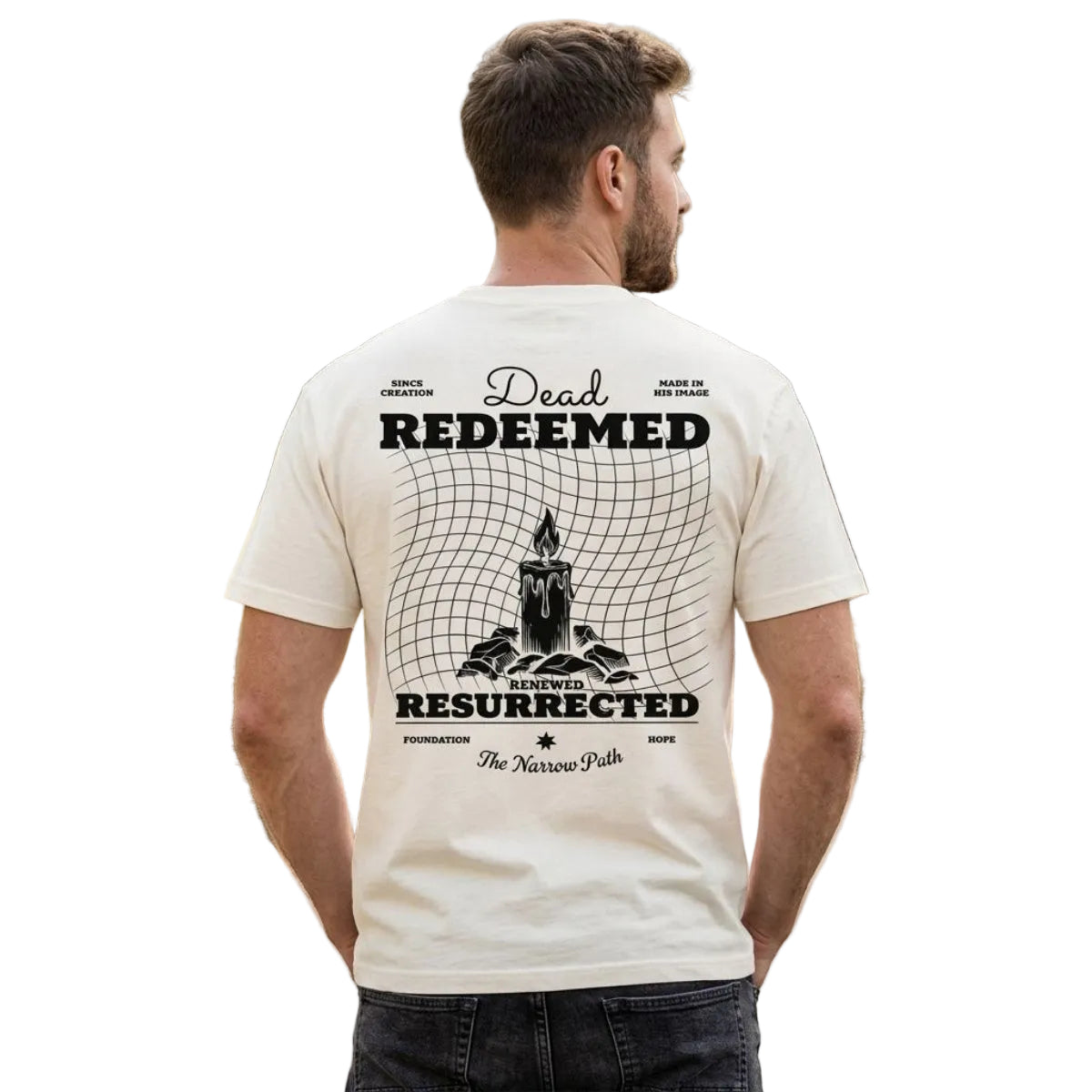 „DEAD REDEEMED“ Oversized T-Shirt MarketPrint