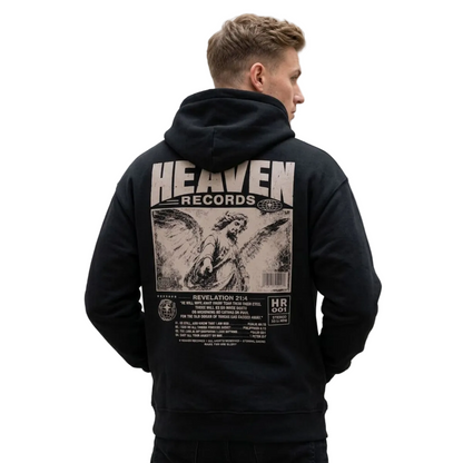„HEAVEN RECORDS“ Oversized Hoodie MarketPrint