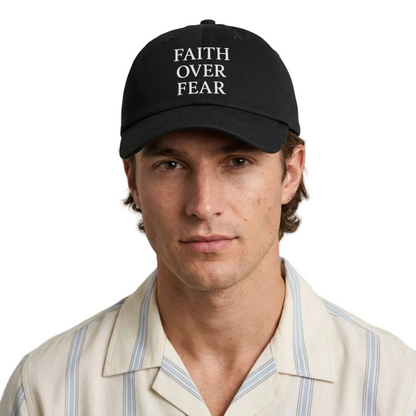 „FAITH OVER FEAR" Cap MarketPrint